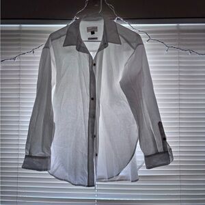 Universal Thread White Button-Up Blouse